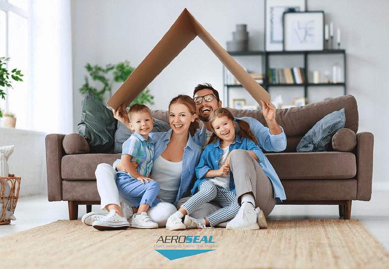 Aeroseal duct sealing